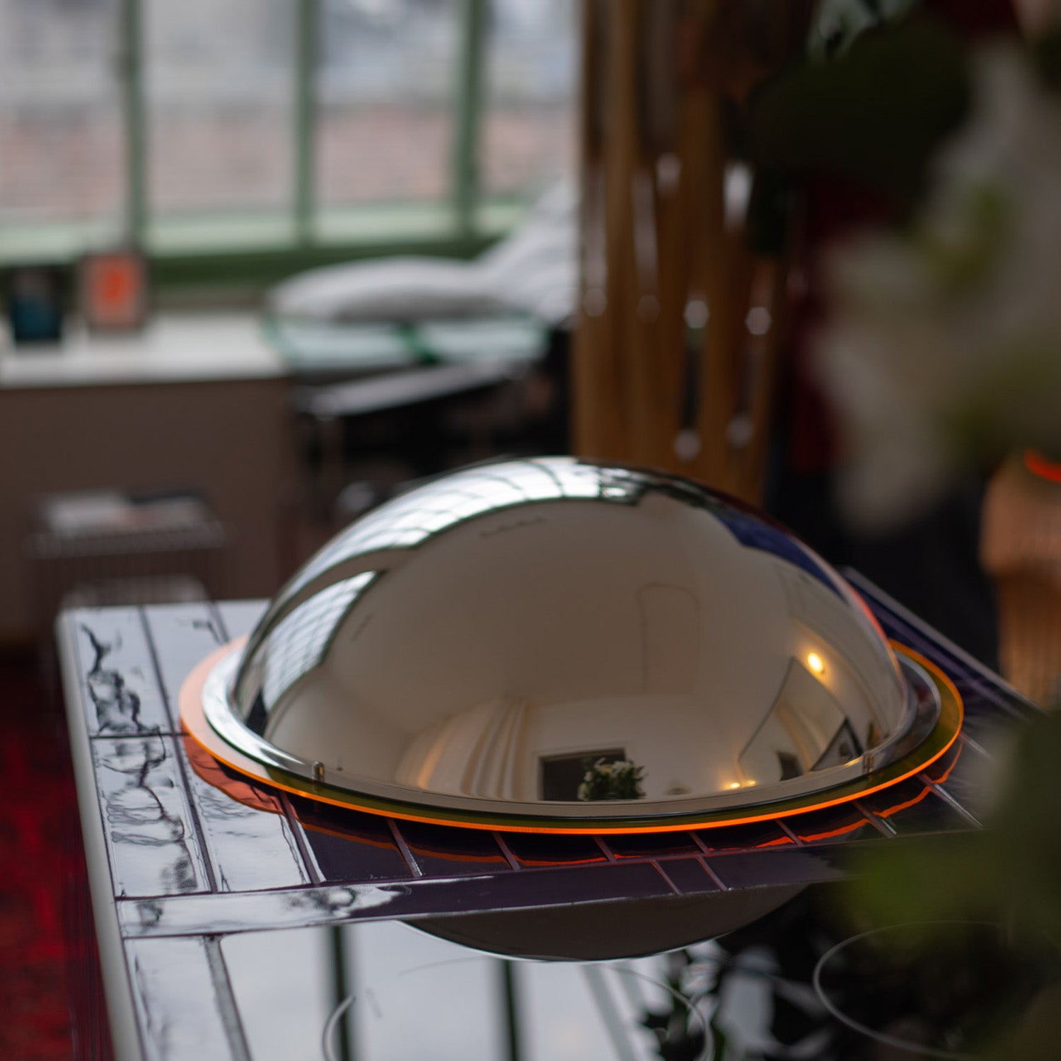 BUBBLE | Spiegel & Wandlampe