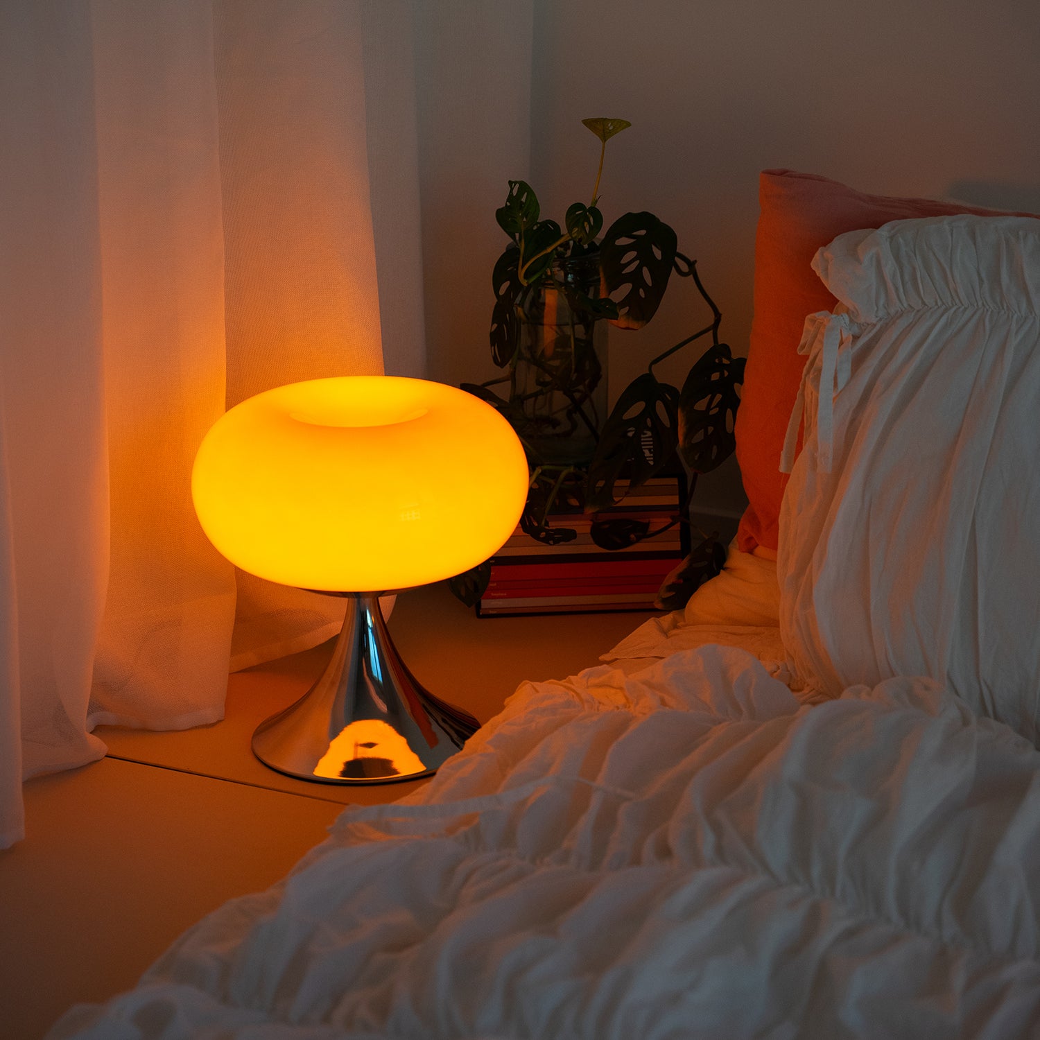 Orange Donut Lamp