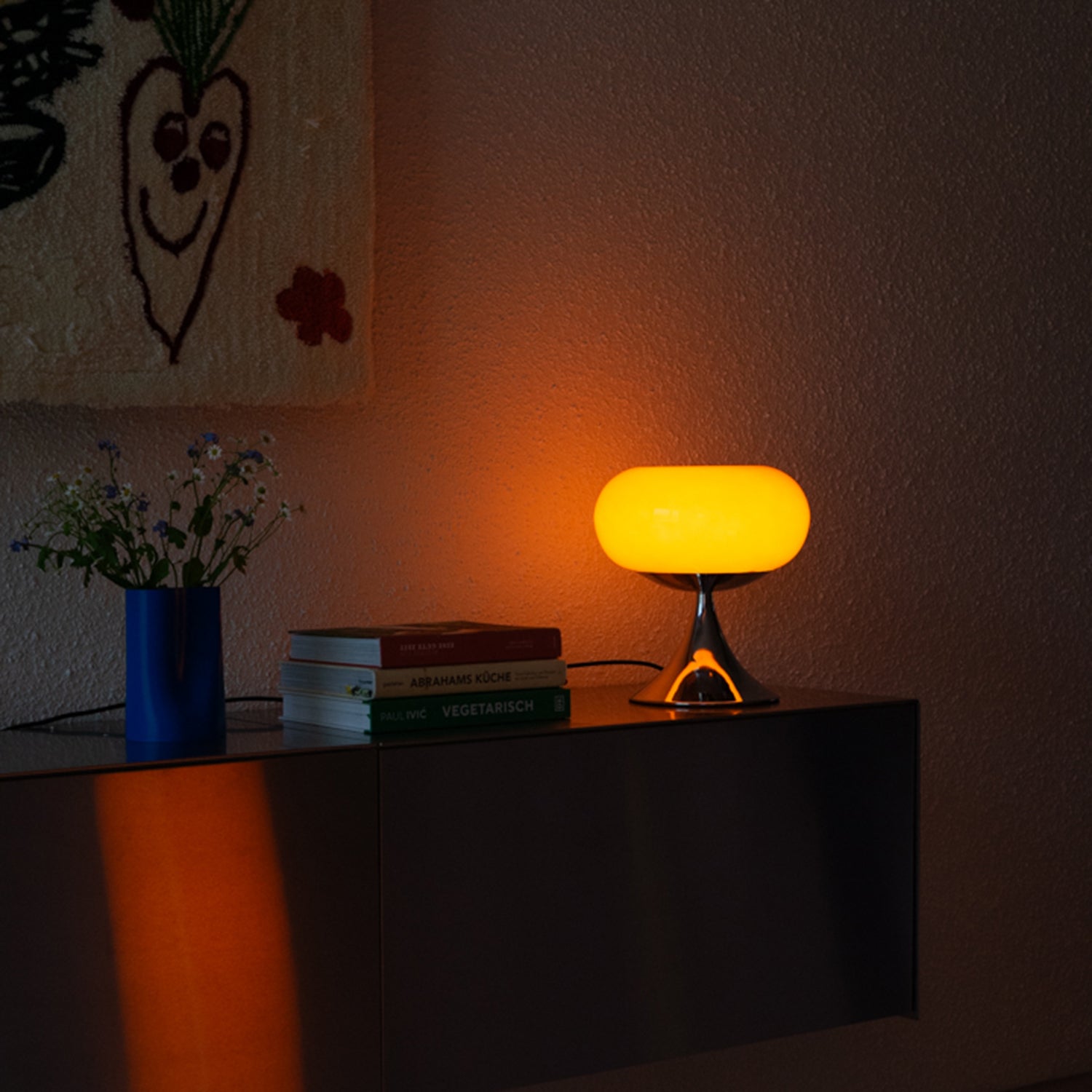 Donut Lampe Orange