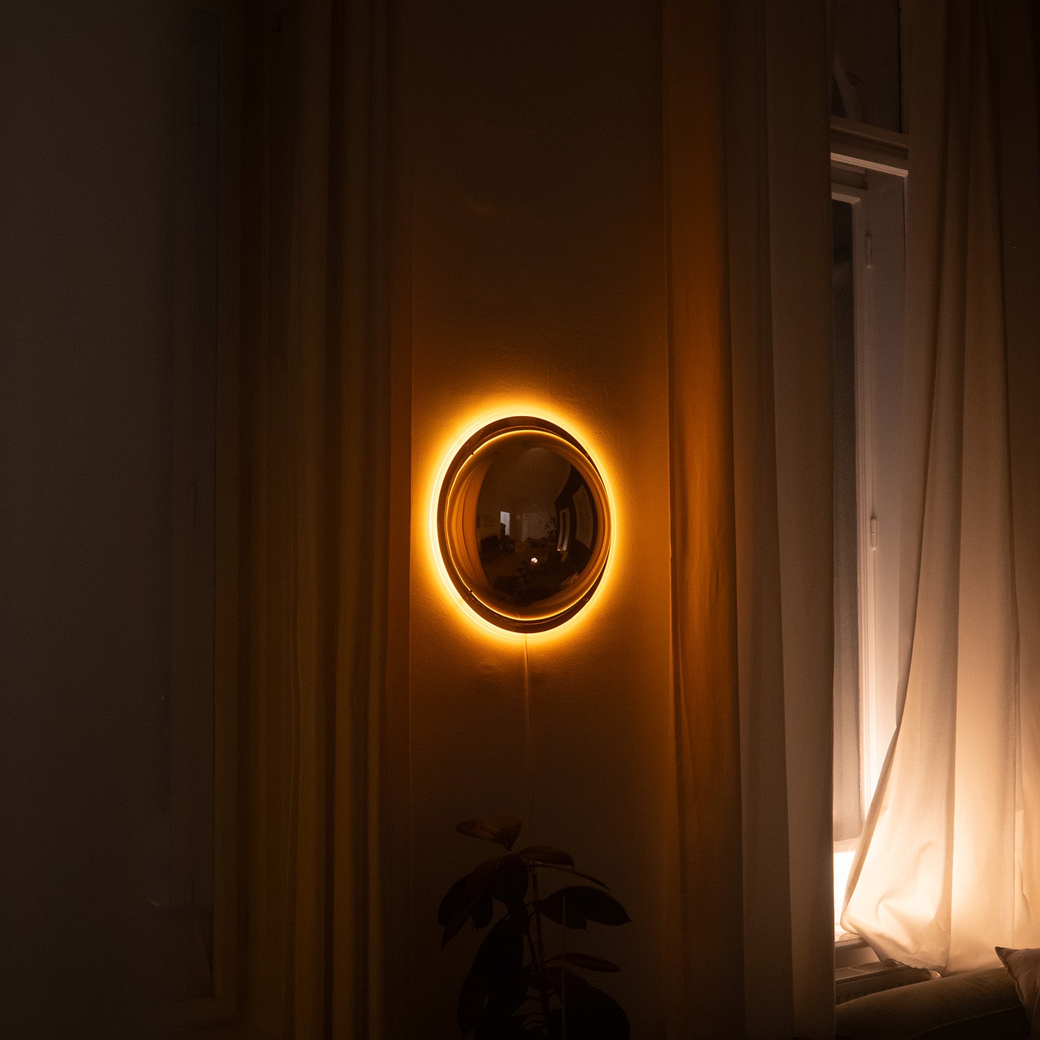 BUBBLE | Spiegel & Wandlampe