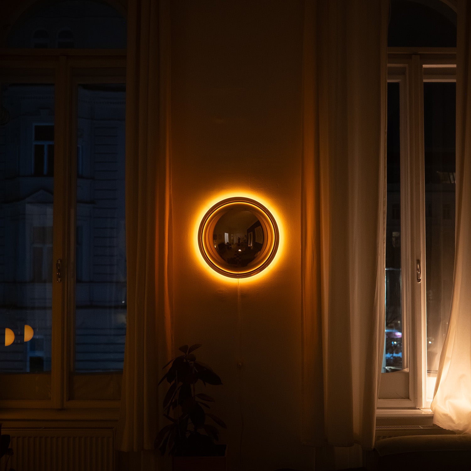 BUBBLE | Spiegel & Wandlampe