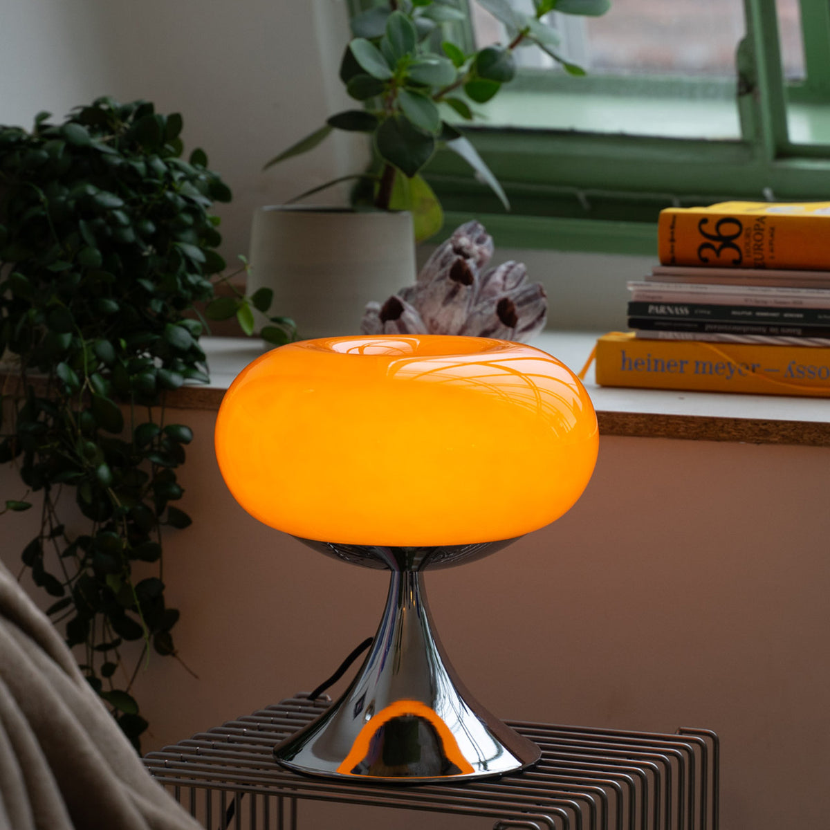 Donut Lamp Orange