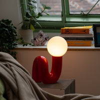 Snake Lampe | Rot